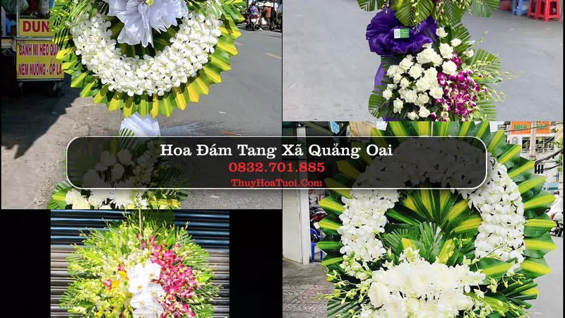 Đặt Vòng Hoa Tang Lễ tại Xã Quảng Oai, Hà Nội