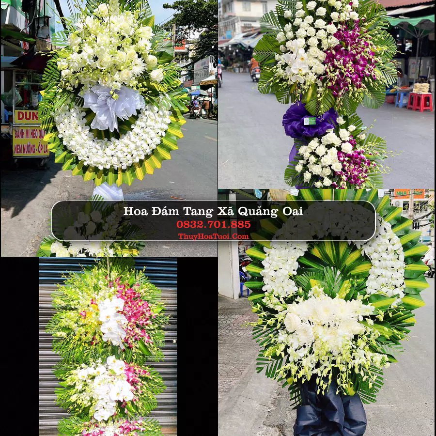 Đặt Vòng Hoa Tang Lễ tại Xã Quảng Oai, Hà Nội
