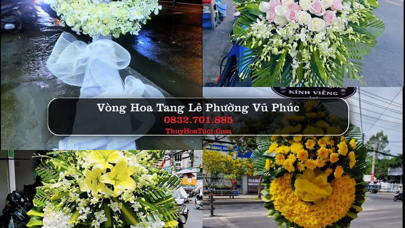 Đặt Vòng Hoa Tang Lễ tại Phường Vũ Phúc, Hưng Yên