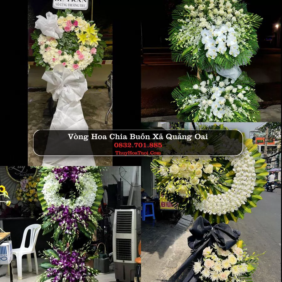 Kệ hoa tang lễ giao tại Xã Quảng Oai, Hà Nội