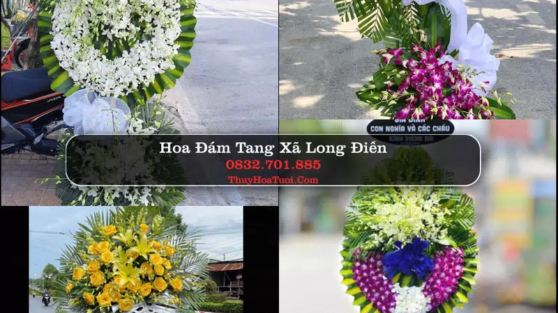 Đặt Hoa Đám Tang tại Xã Long Điền, An Giang