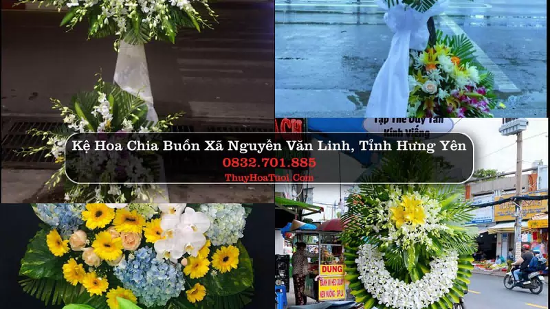 Đặt Vòng Hoa Chia Buồn tại Xã Nguyễn Văn Linh, Hưng Yên