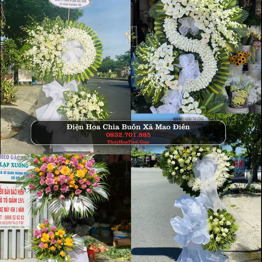 Đặt Vòng Hoa Tang Lễ tại Xã Mao Điền, Hải Phòng