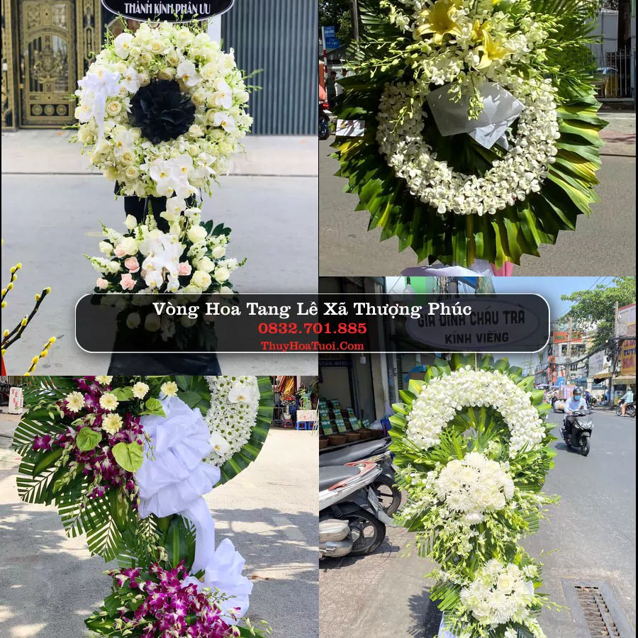 Đặt Vòng Hoa Chia Buồn tại Xã Thượng Phúc, Hà Nội