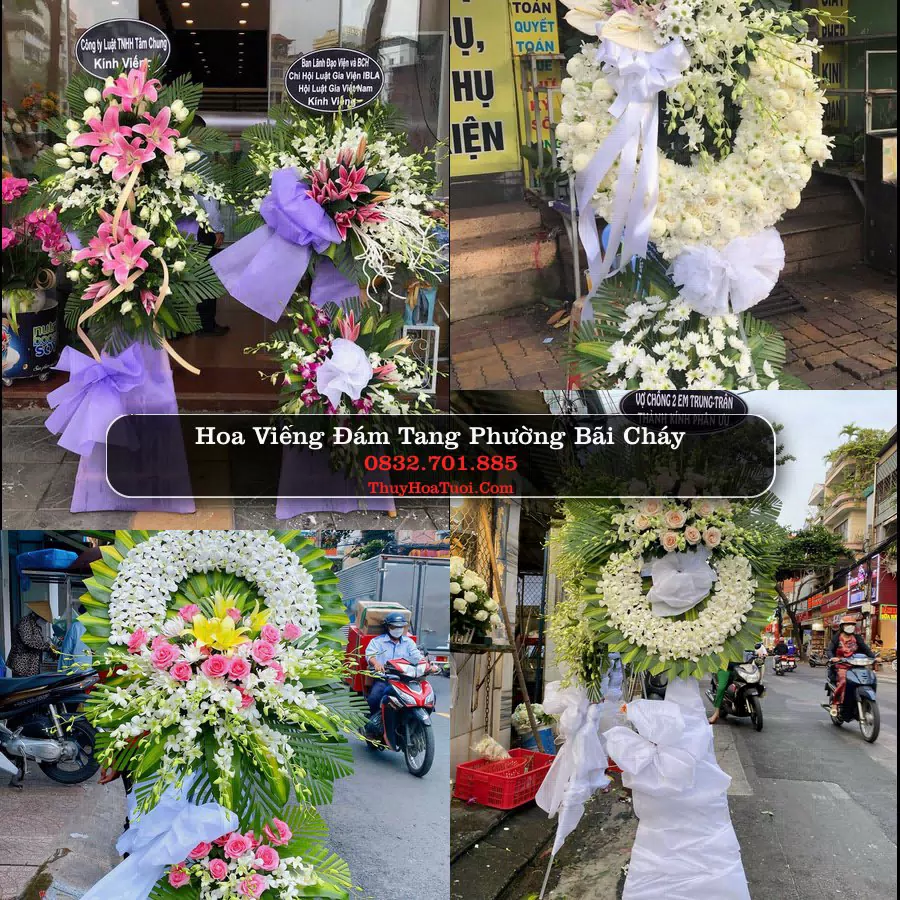 Kệ hoa tang lễ giao tại Phường Bãi Cháy, Quảng Ninh