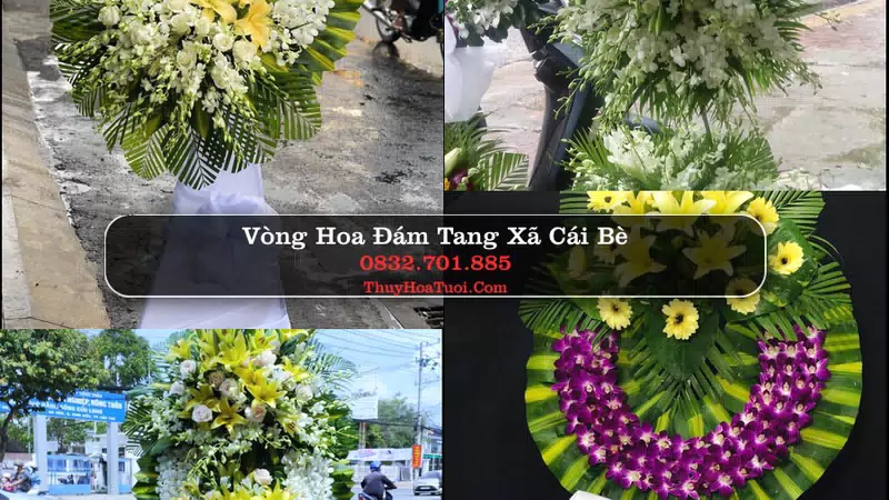 Đặt Hoa Tang Lễ tại Xã Cái Bè, Đồng Tháp