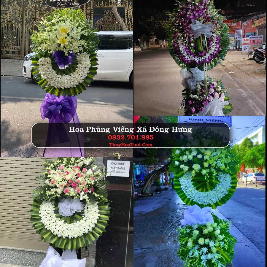 Đặt Vòng Hoa Tang Lễ tại Xã Đông Hưng, Hưng Yên
