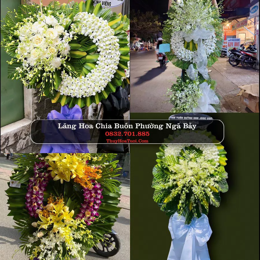 Đặt Hoa Chia Buồn tại Phường Ngã Bảy, Cần Thơ