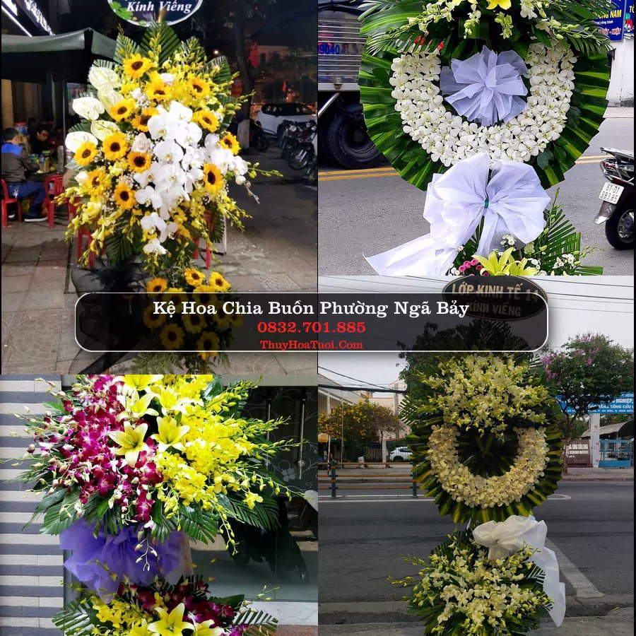 Kệ hoa tang lễ giao tại Phường Ngã Bảy, Cần Thơ
