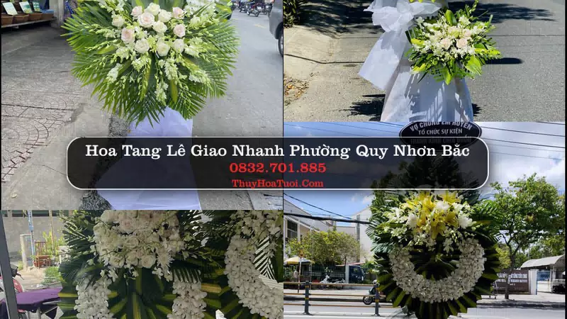 Đặt Vòng Hoa Tang Lễ tại Phường Quy Nhơn Bắc, Gia Lai