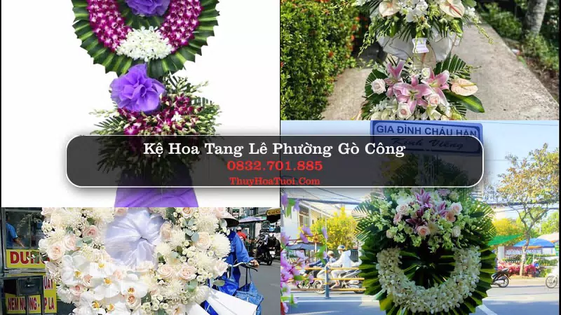 Đặt Vòng Hoa Chia Buồn tại Phường Gò Công, Đồng Tháp