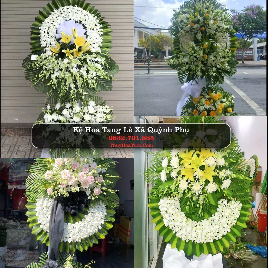 Kệ hoa tang lễ giao tại Xã Quỳnh Phụ, Hưng Yên