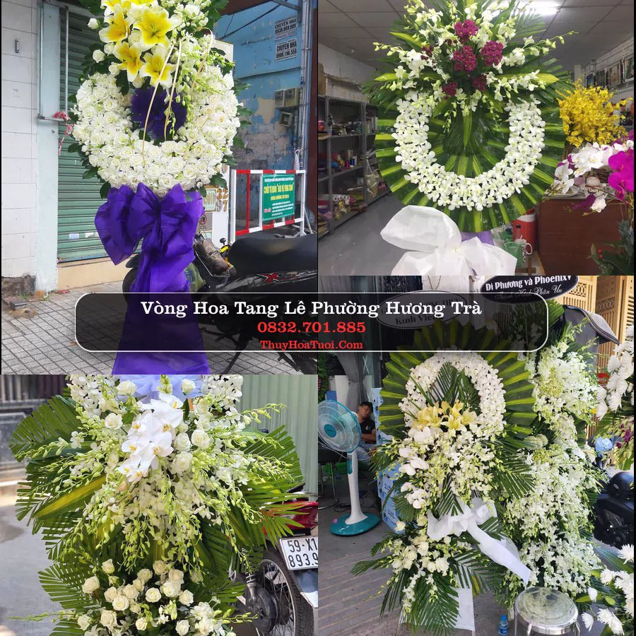 Đặt Vòng Hoa Tang Lễ tại Phường Hương Trà, Đà Nẵng