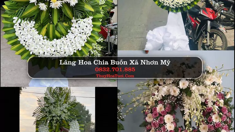 Đặt Hoa Chia Buồn tại Xã Nhơn Mỹ, An Giang