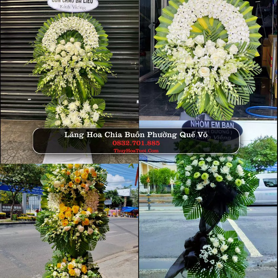 Đặt Vòng Hoa Chia Buồn tại Phường Quế Võ, Bắc Ninh