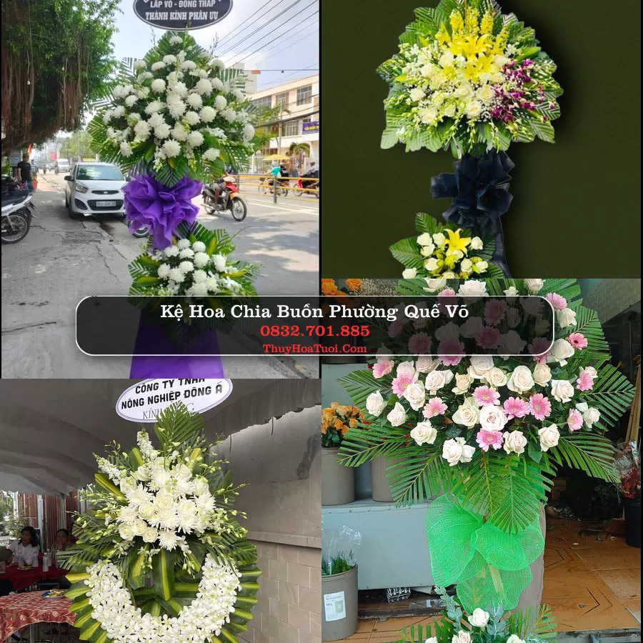 Kệ hoa tang lễ giao tại Phường Quế Võ, Bắc Ninh