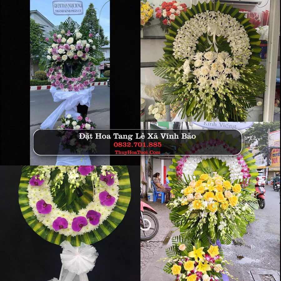 Kệ hoa tang lễ giao tại Xã Vĩnh Bảo, Hải Phòng