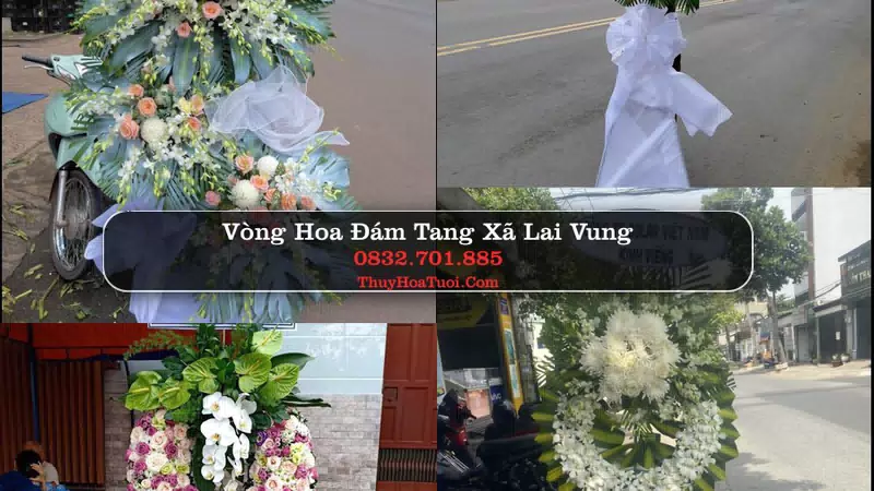 Đặt Vòng Hoa Chia Buồn tại Xã Lai Vung, Đồng Tháp