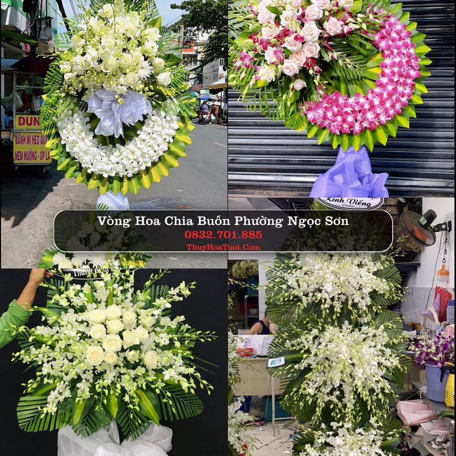 Kệ hoa tang lễ giao tại Phường Ngọc Sơn, Thanh Hóa