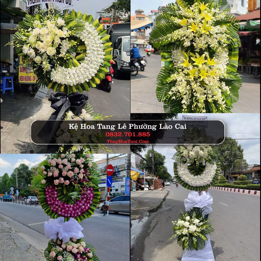 Đặt Hoa Chia Buồn tại Phường Lào Cai, Lào Cai