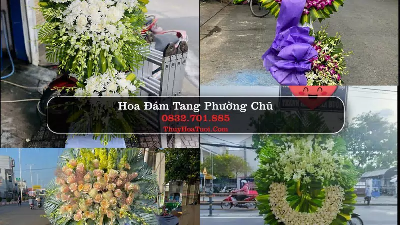 Đặt Hoa Đám Tang tại Phường Chũ, Bắc Ninh
