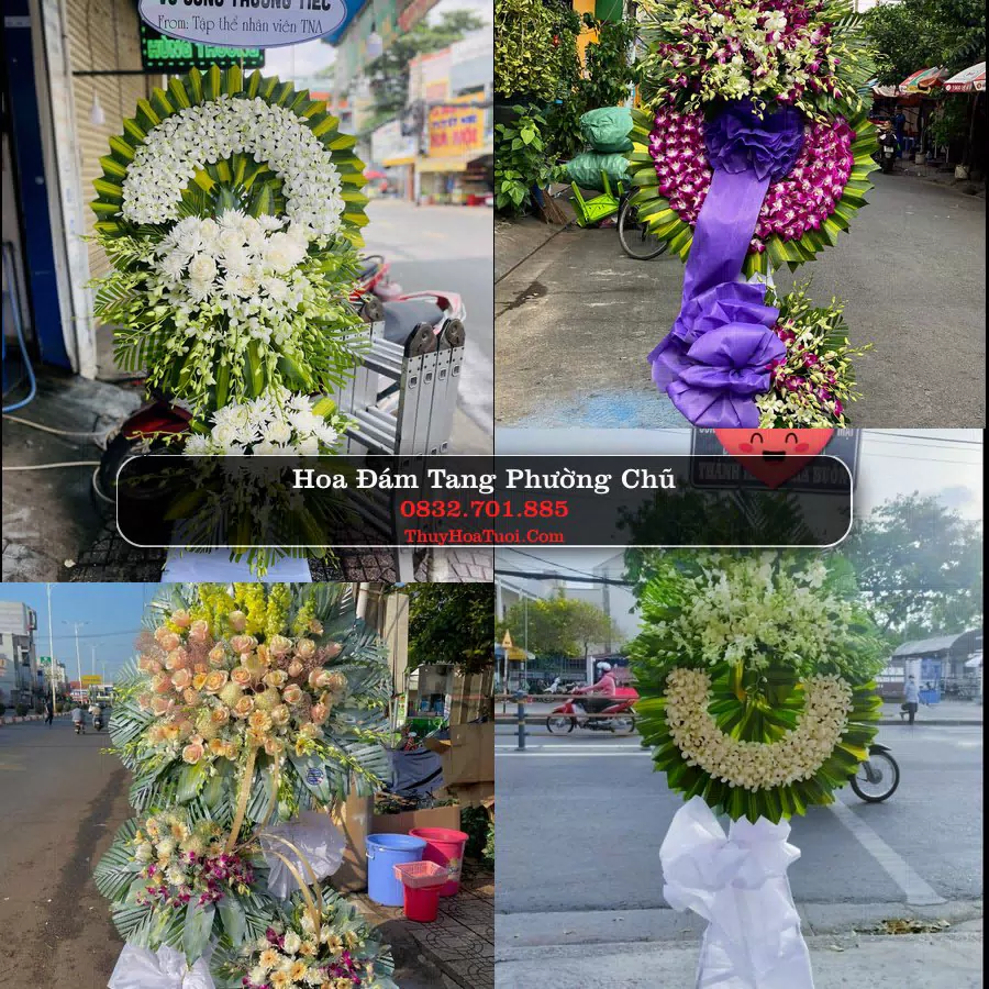 Đặt Hoa Đám Tang tại Phường Chũ, Bắc Ninh
