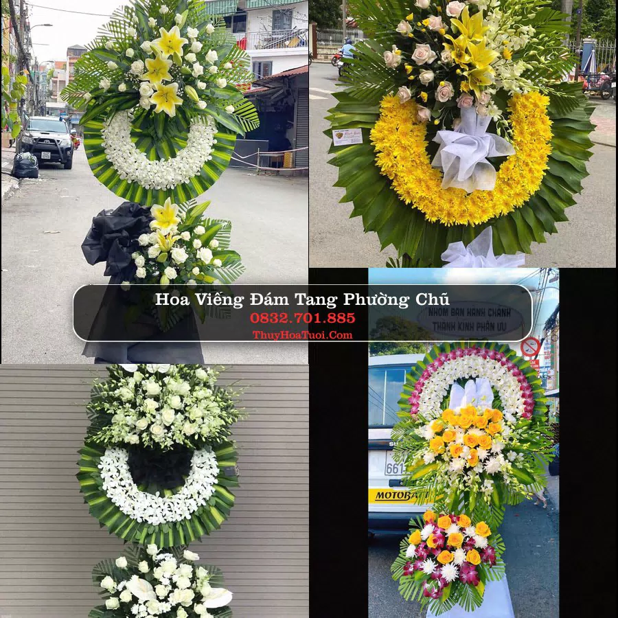 Kệ hoa tang lễ giao tại Phường Chũ, Bắc Ninh