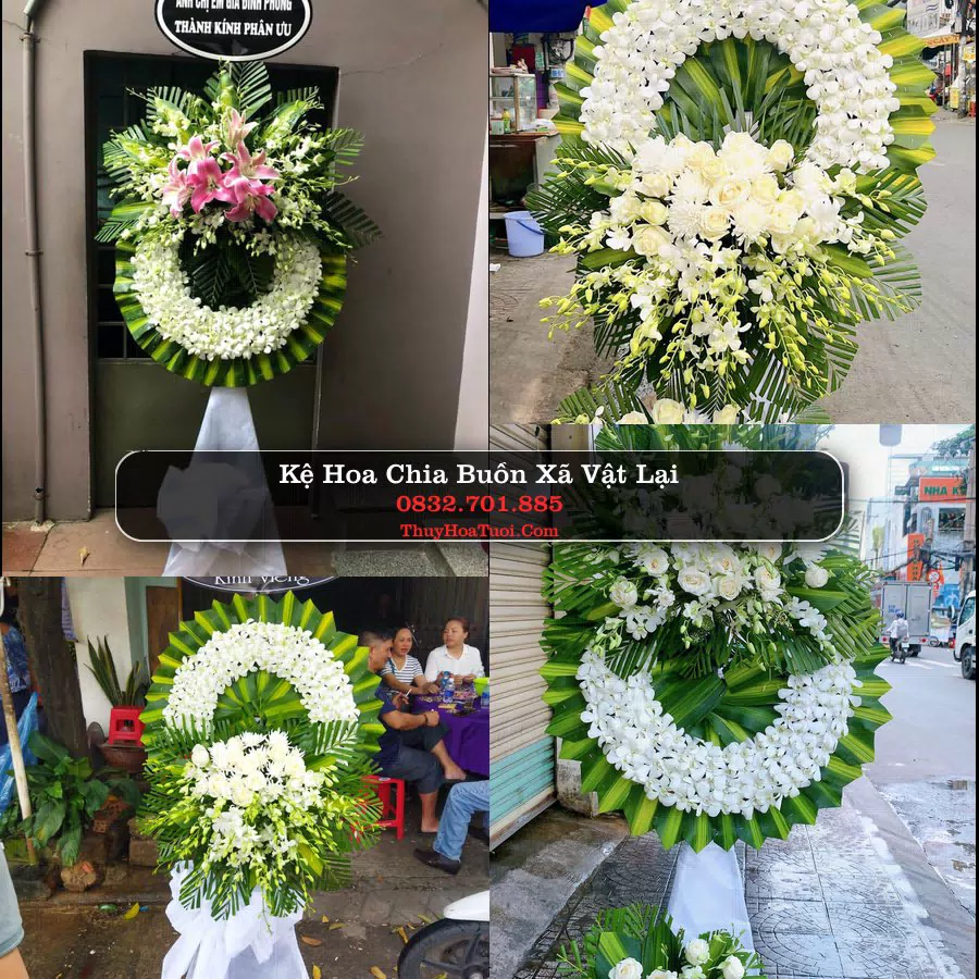 Kệ hoa tang lễ giao tại Xã Vật Lại, Hà Nội