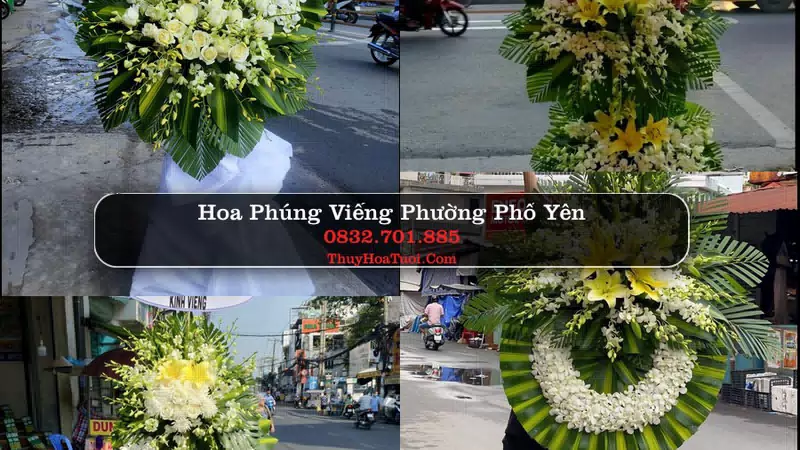 Đặt Vòng Hoa Tang Lễ tại Phường Phổ Yên, Thái Nguyên
