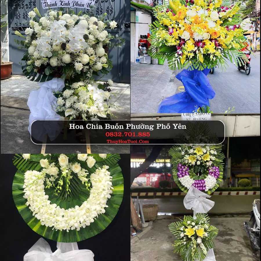 Kệ hoa tang lễ giao tại Phường Phổ Yên, Thái Nguyên
