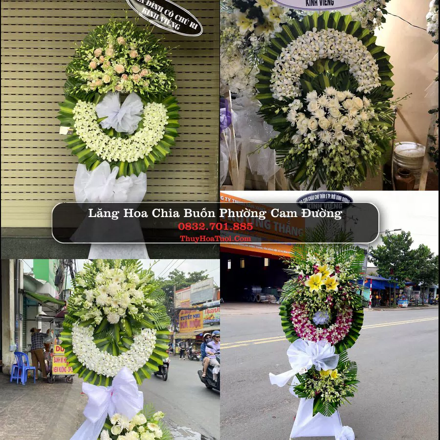 Đặt Vòng Hoa Tang Lễ tại Phường Cam Đường, Lào Cai