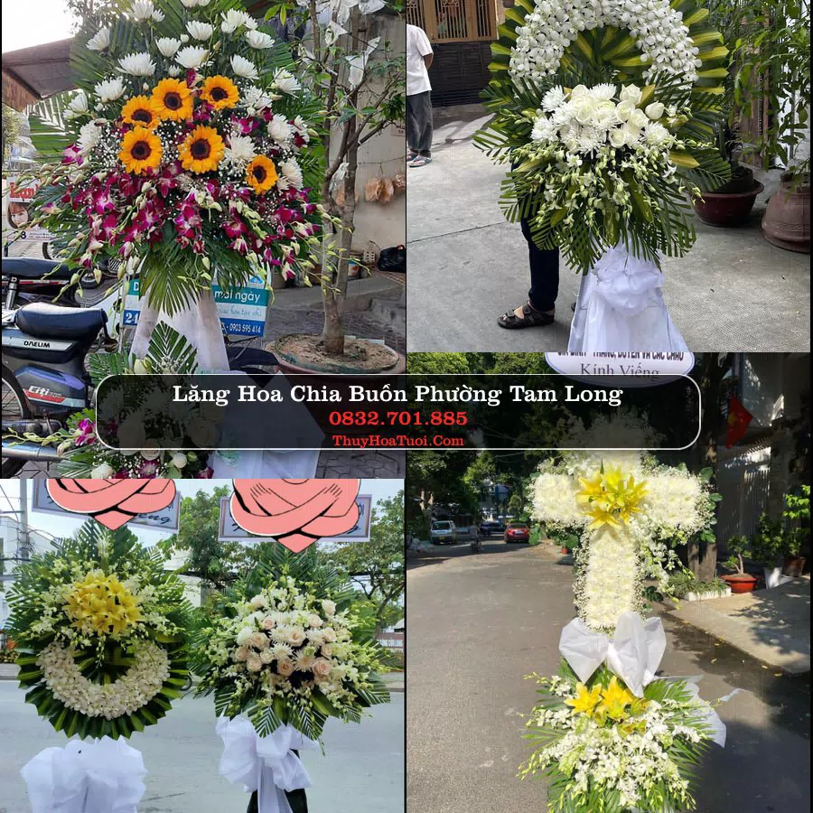 Đặt Hoa Tang Lễ tại Phường Tam Long, TP.HCM
