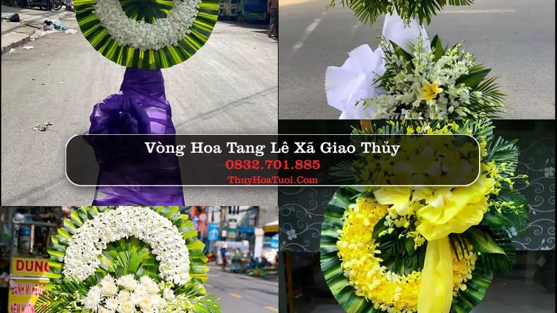 Hoa Tang Lễ Xã Giao Thủy Ninh Bình