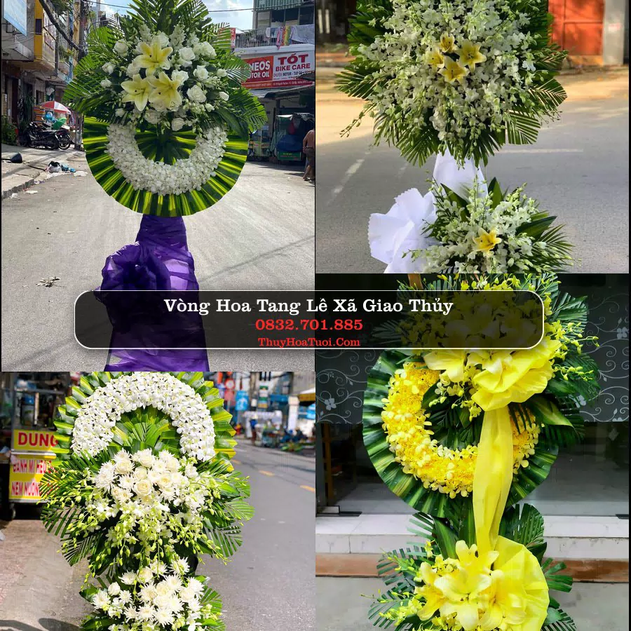 Hoa Tang Lễ Xã Giao Thủy Ninh Bình