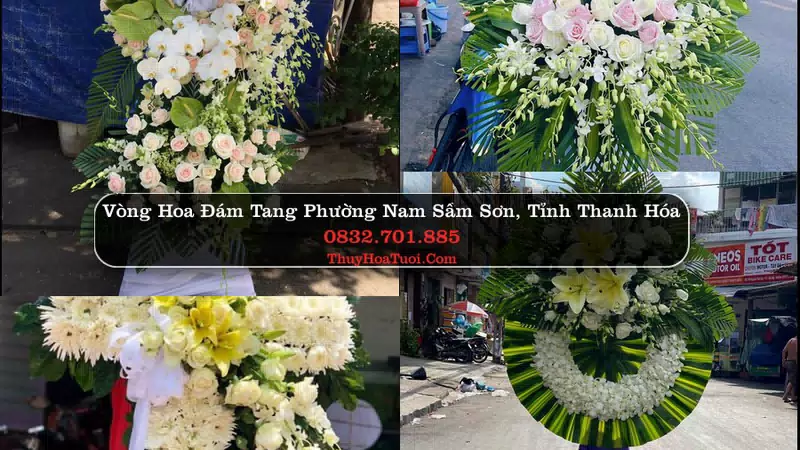 Đặt Hoa Chia Buồn tại Phường Nam Sầm Sơn, Thanh Hóa