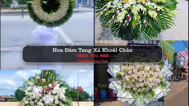 Đặt Vòng Hoa Tang Lễ tại Xã Khoái Châu, Hưng Yên