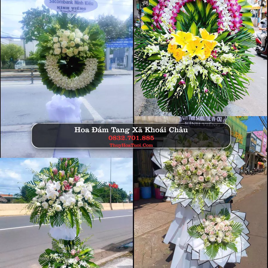 Đặt Vòng Hoa Tang Lễ tại Xã Khoái Châu, Hưng Yên