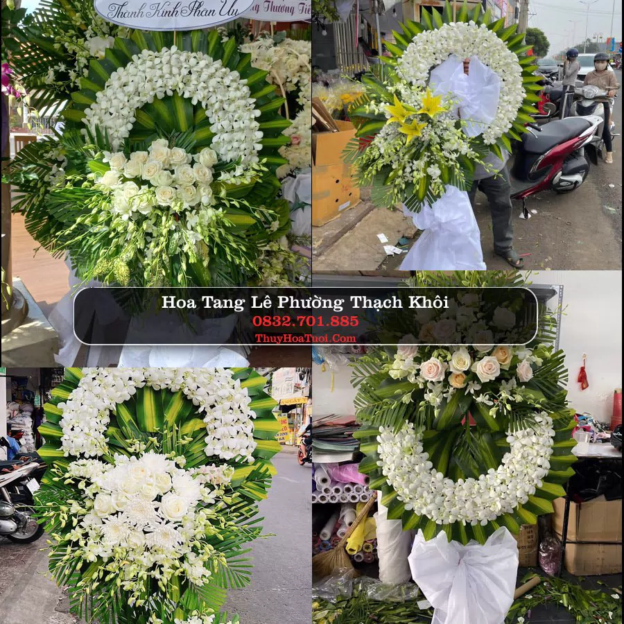 Đặt Vòng Hoa Chia Buồn tại Phường Thạch Khôi, Hải Phòng