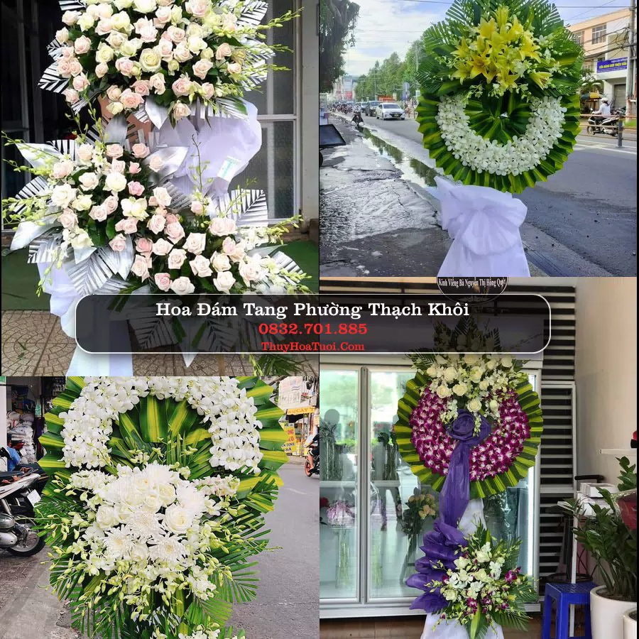 Kệ hoa tang lễ giao tại Phường Thạch Khôi, Hải Phòng