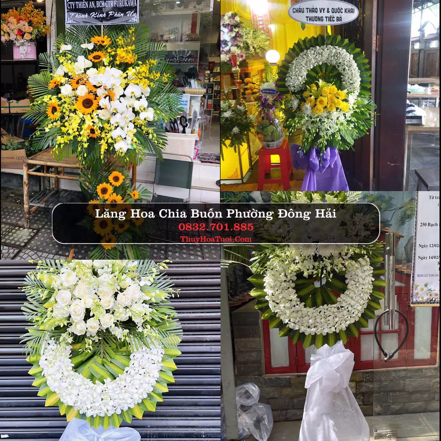 Kệ hoa tang lễ giao tại Phường Đông Hải, Hải Phòng