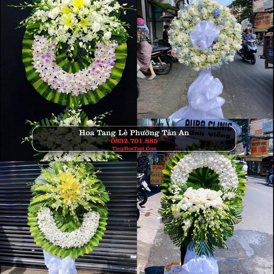 Vòng hoa chia buồn Phường Tân An - ThuyHoaTuoi.Com