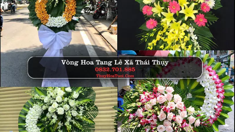 Đặt Vòng Hoa Chia Buồn tại Xã Thái Thụy, Hưng Yên