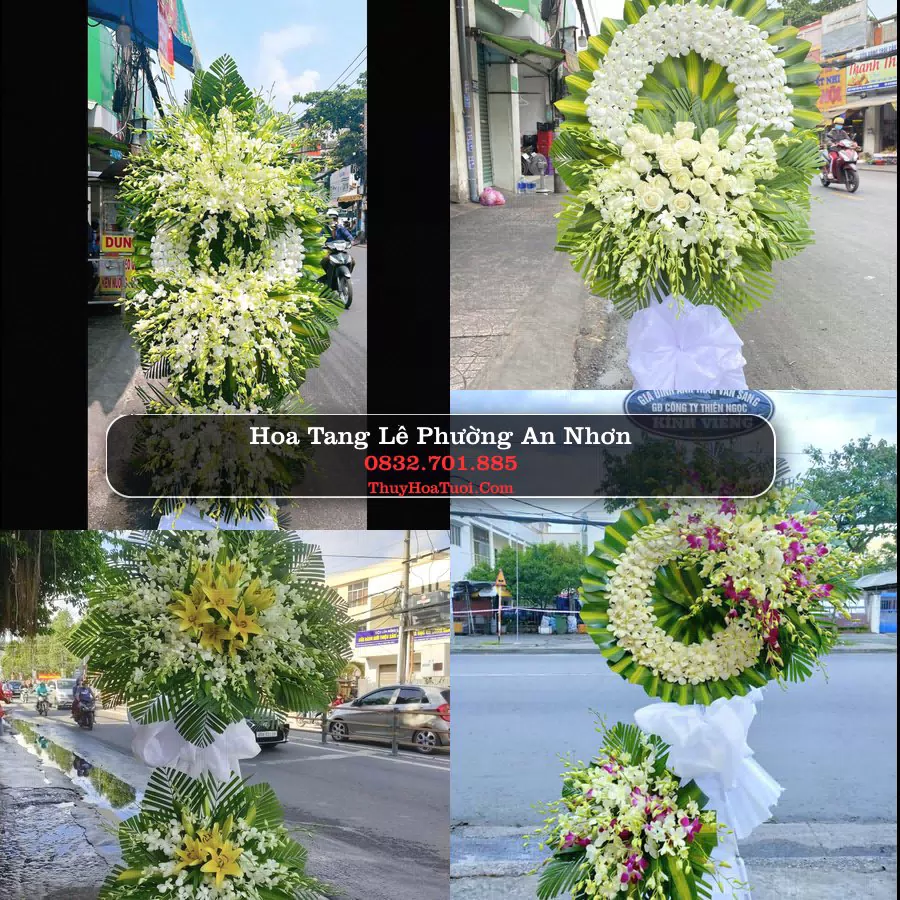 Đặt Vòng Hoa Tang Lễ tại Phường An Nhơn, Gia Lai