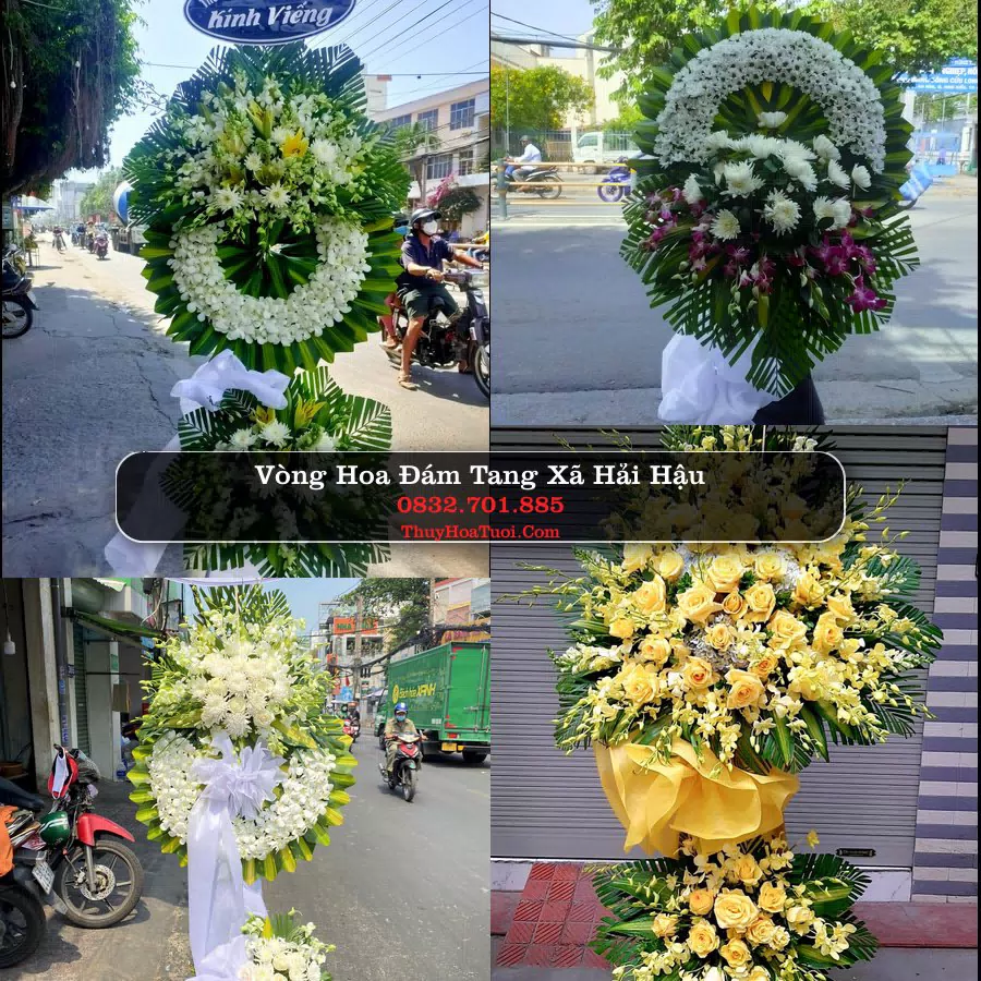 Vòng hoa chia buồn Xã Hải Hậu - ThuyHoaTuoi.Com