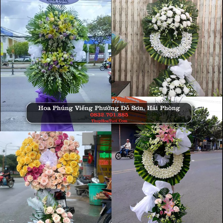 Đặt Vòng Hoa Chia Buồn tại Phường Đồ Sơn, Hải Phòng