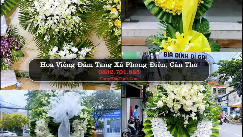 Hoa Tang Lễ Xã Phong Điền Cần Thơ