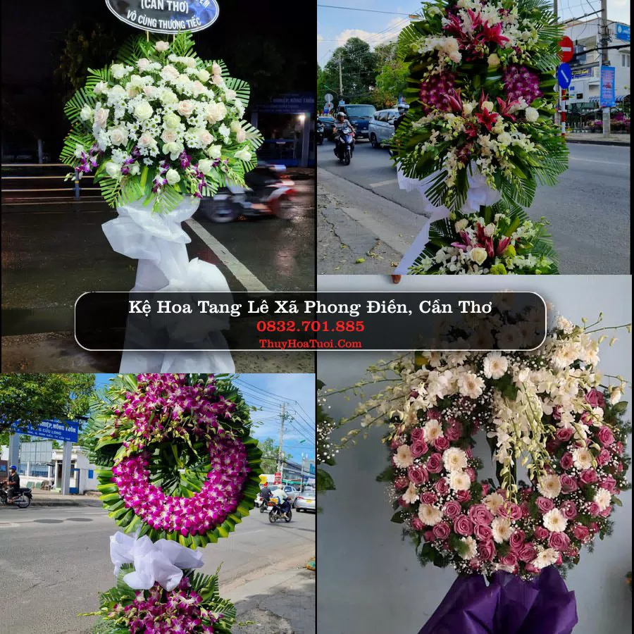 Kệ hoa tang lễ giao tại Xã Phong Điền, Cần Thơ