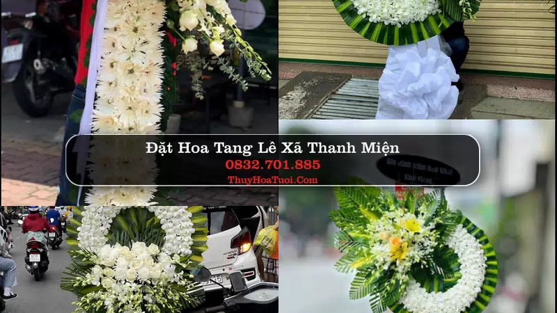 Đặt Vòng Hoa Tang Lễ tại Xã Thanh Miện, Hải Phòng