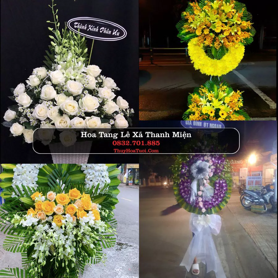 Kệ hoa tang lễ giao tại Xã Thanh Miện, Hải Phòng