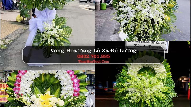 Đặt Hoa Chia Buồn tại Xã Đô Lương, Nghệ An